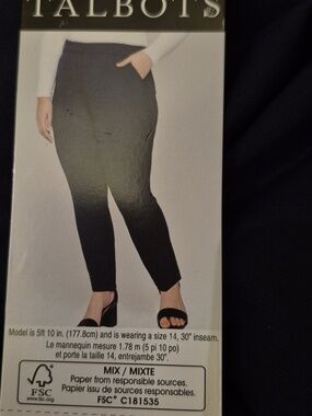 Size 16x32 🖤Talbots Straight-Leg Womens Dress Pants
